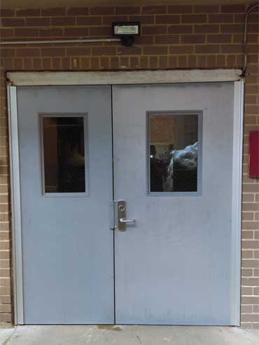 Our Custom Made Double Doors In Queens, NY Picture